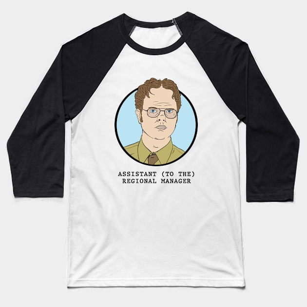 Assistant To The Regional Manager Baseball T-Shirt by The_Black_Dog